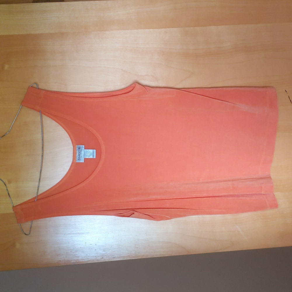 Chico's Vibrant Orange Tank Top